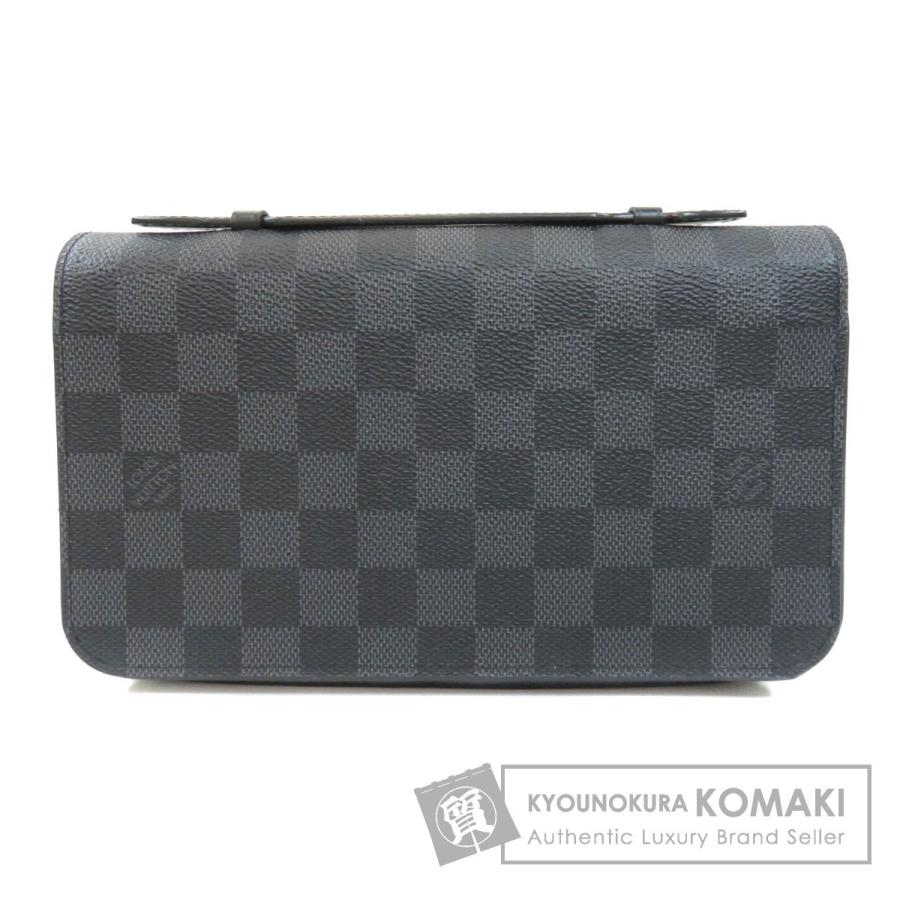Louis Vuitton ルイヴィトン N ジッピーxl ダミエ グラフィット 長財布 小銭入れあり ダミエキャンバス メンズ 中古 ブランド京の蔵小牧 通販 Yahoo ショッピング