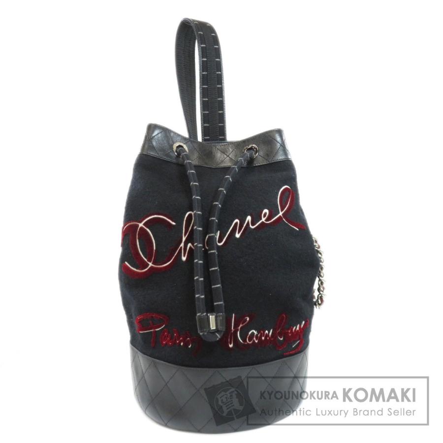 CHANEL シャネル 刺繍 ココマーク ワンショルダー リュック 