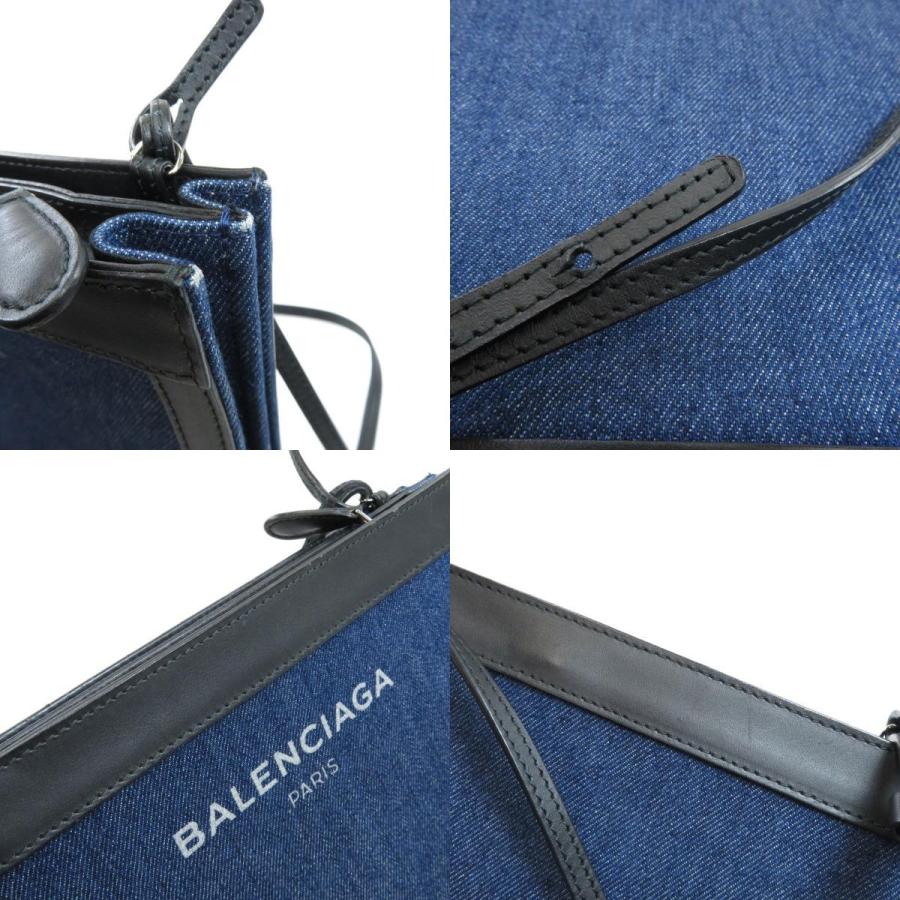 BALENCIAGA バレンシアガ 339937 ネイビーポシェット ショルダー