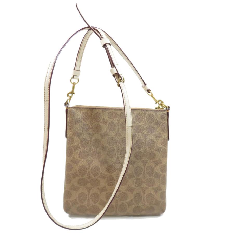 COACH コーチ 41321 シグネチャー ショルダーバッグ PVC レディース  