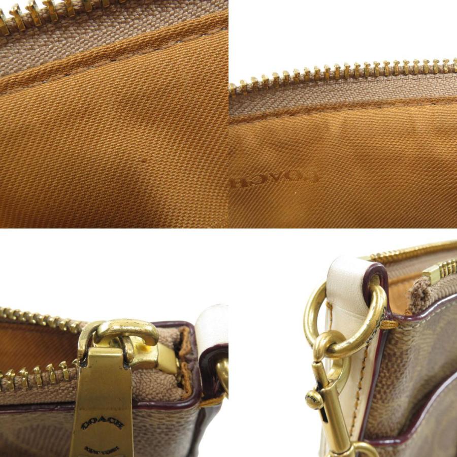 COACH コーチ 41321 シグネチャー ショルダーバッグ PVC レディース  