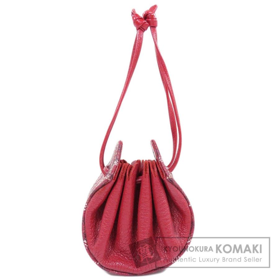 GOYARD ゴヤール ブルス 巾着 アクセサリーポーチ レザー レディース  