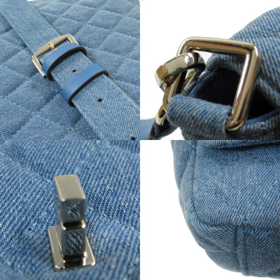 GUESS Guess ゲス ロゴ ショルダーバッグ デニム レディース