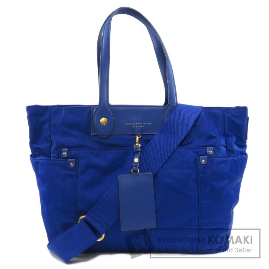 Marc By Marc Jacobs マークバイマークジェイコブス トートバッグ マザーバッグ 2way ファッション 中古 マークバイマークジェイコブス レディース トートバッグ ブランド京の蔵小牧 ナイロン素材 オンライン値下