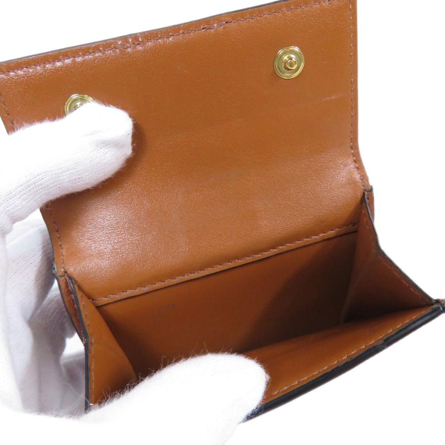 CELINE セリーヌ ミニ財布 マカダム 二つ折り財布（小銭入れあり） PVC 
