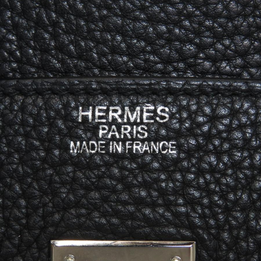HERMES エルメス バーキン35 黒 ブラック シルバー金具 ハンドバッグ