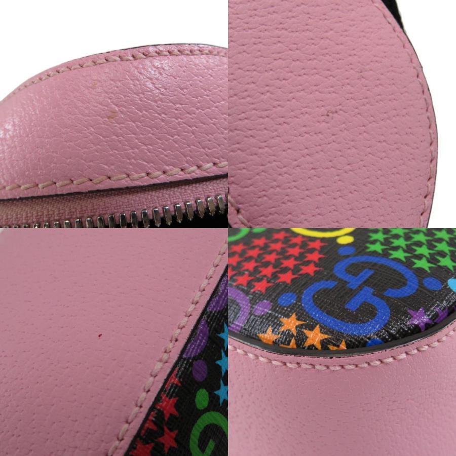 GUCCI グッチ 574886 GGサイケデリック ショルダーバッグ レザー