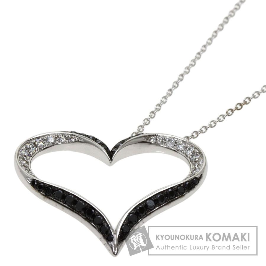 Ponte Vecchio ポンテヴェキオ ダイヤモンド ハート ネックレス K18 