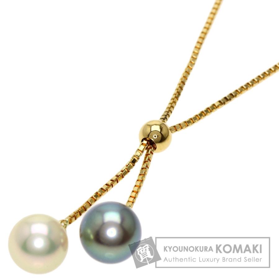 TASAKI タサキ パール 真珠 ネックレス K18イエローゴールド