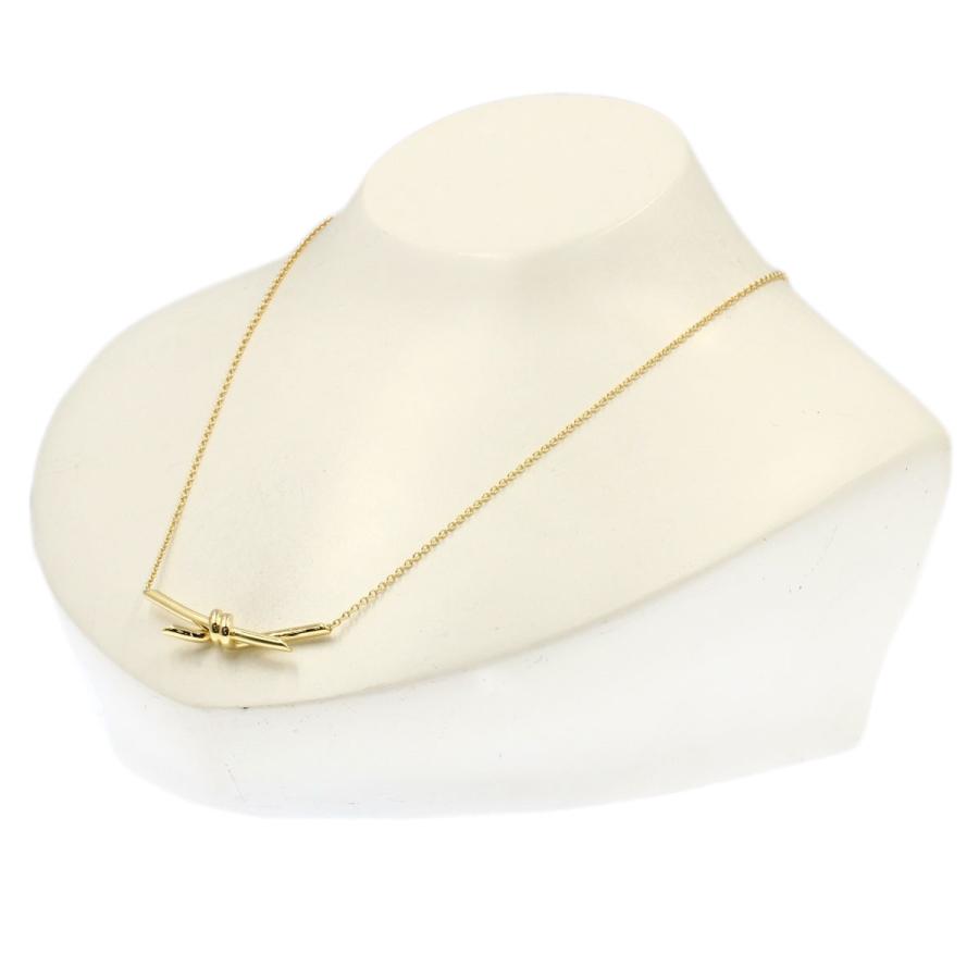 TIFFANY&Co. ティファニー ノット ネックレス K18イエロー TIFFANY&Co. ティファニー ノット ネックレス K18イエロー