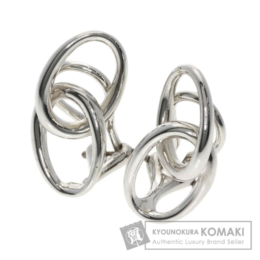 TIFFANY&Co. ティファニー ダブルループ イヤリング シルバー  
