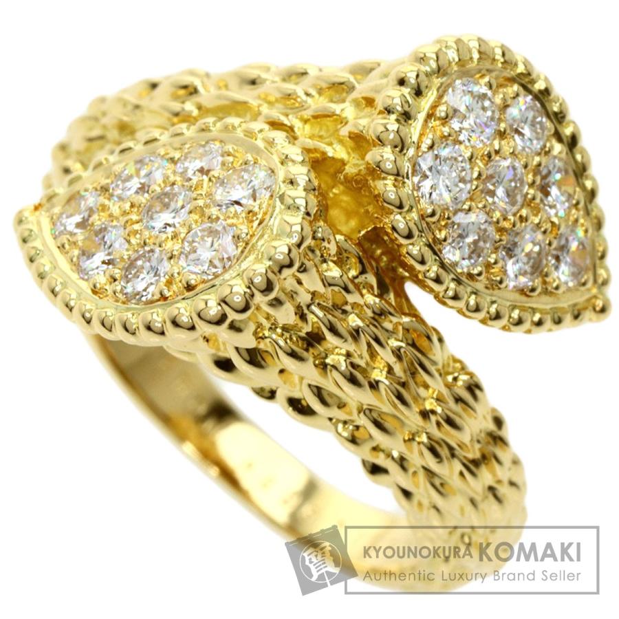 Boucheron ゴールド 波型リング