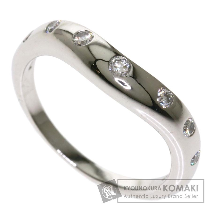BVLGARI ブルガリ コロナカーブリング 7P ダイヤモンド リング・指輪