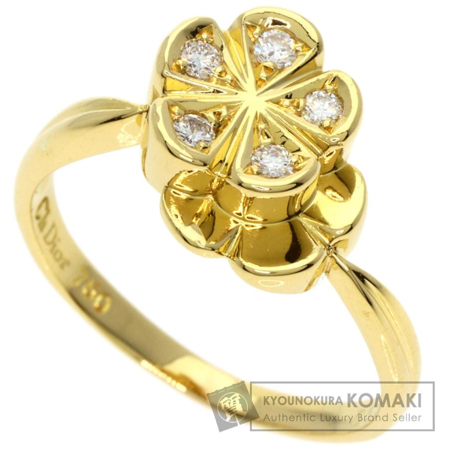 CHRISTIAN DIOR クリスチャンディオール ダイヤモンド フラワー  