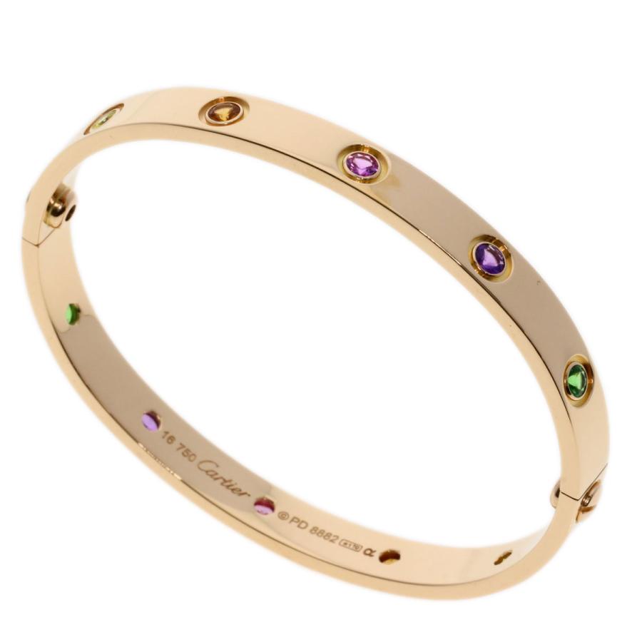 Cartier CARTIER カルティエ ラブブレス マルチカラーストーン Cartier CARTIER カルティエ ラブブレス マルチカラーストーン