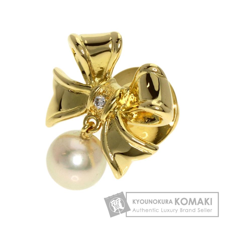 美品付属品付】MIKIMOTO ミキモト パール ピン K18 t 【公式通販】