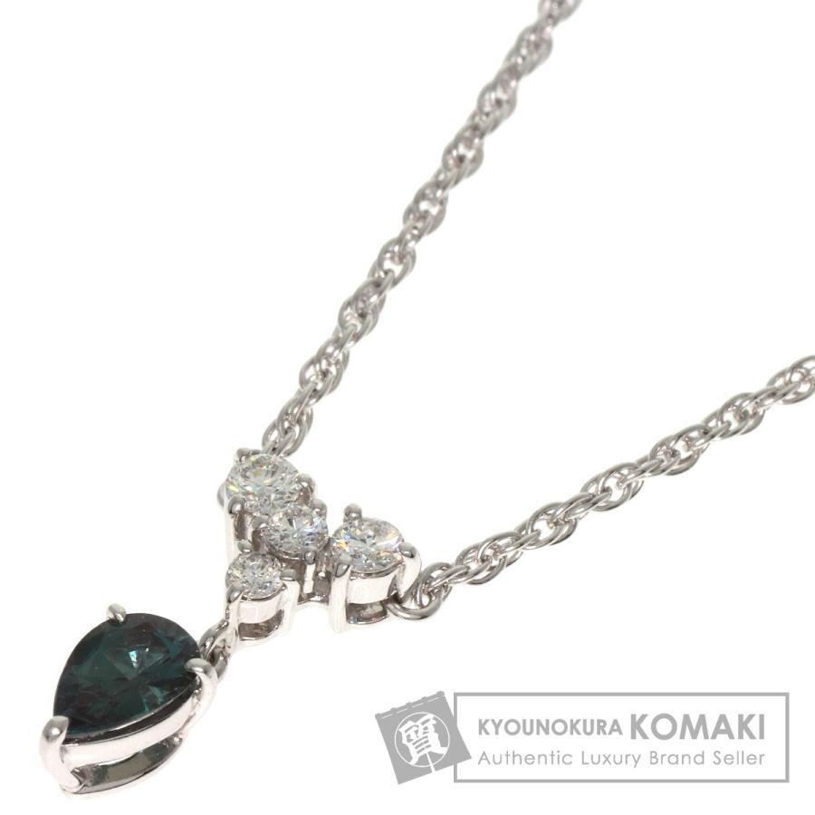 MIKIMOTO ミキモト アレキサンドライト ダイヤモンド ネックレス  