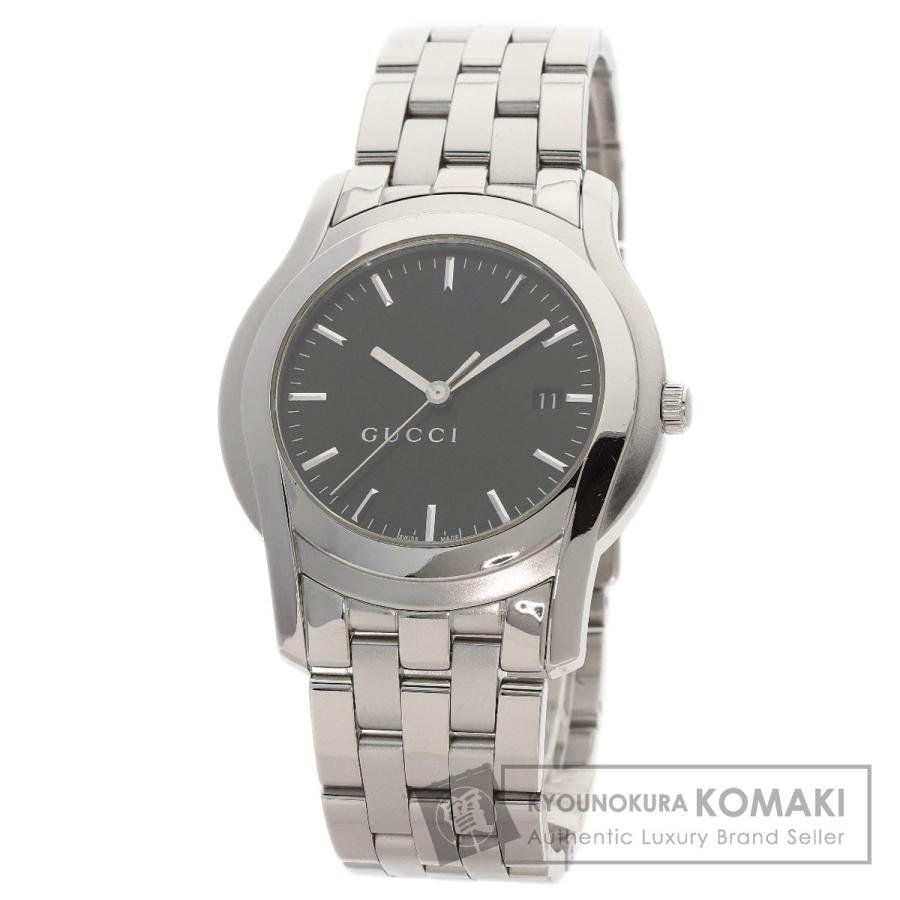 GUCCI グッチ 5500XL 腕時計 ステンレススチール SS メンズ 中古 