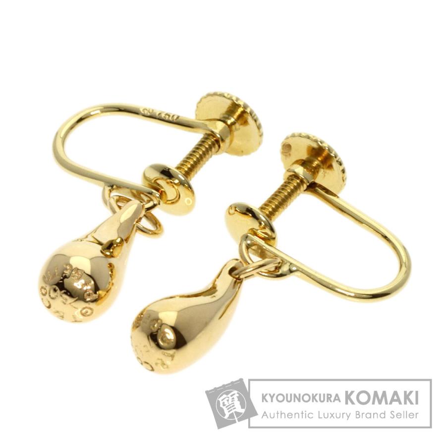 TIFFANY&Co. ティファニー ティアドロップ イヤリング K18イエロー  
