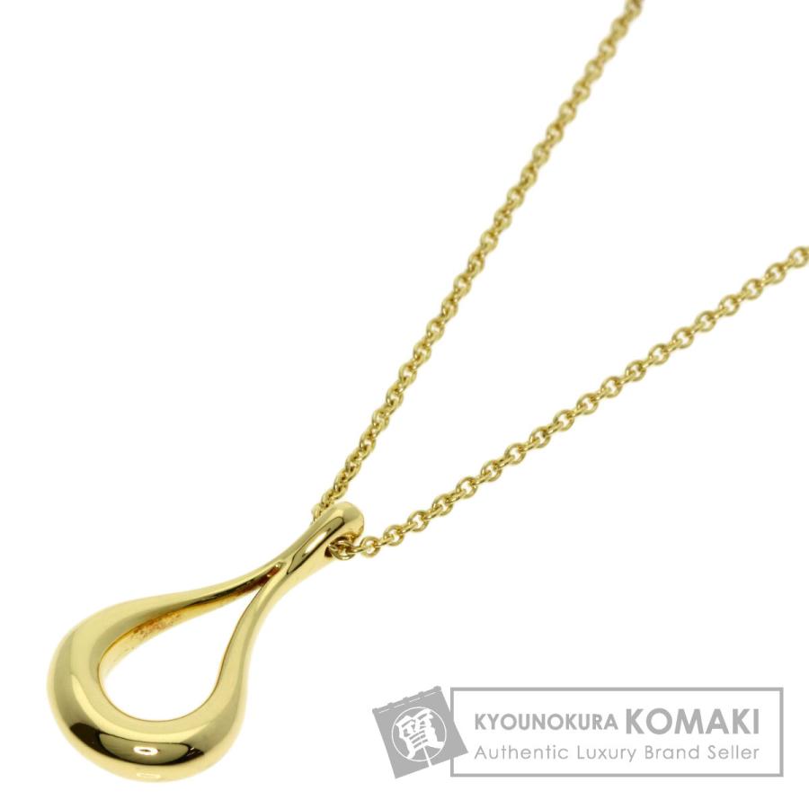 TIFFANY&Co. ティファニー オープンティアドロップ ネックレス K18 