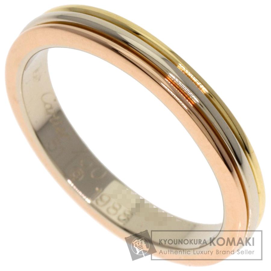 Cartier CARTIER カルティエ スリーカラー #51 リング・指輪 K18  