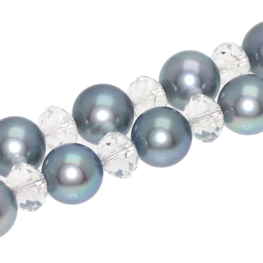 TASAKI タサキ パールヴァリエ 真珠 スワロフスキー クリスタル