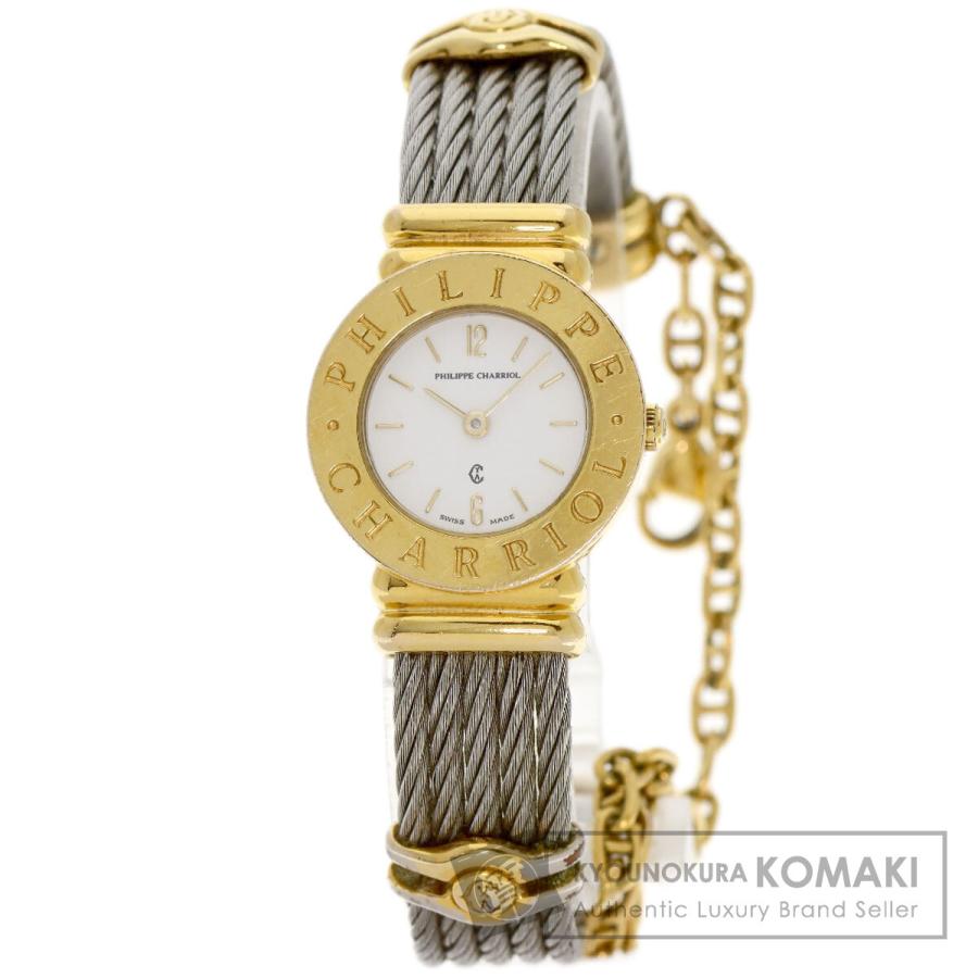 PHILIPPE CHARRIOL フィリップ・シャリオール サントロペ 腕時計 GP SS  