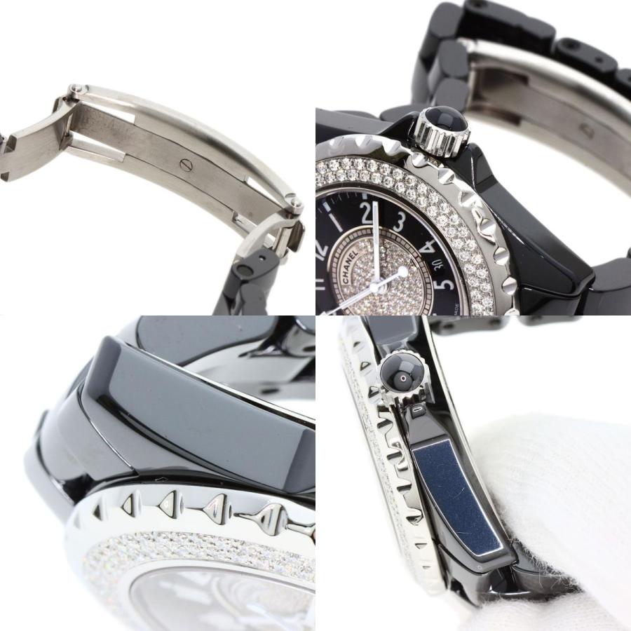 CHANEL シャネル H1708 J12 33mm ベゼル センター ダイヤモンド CHANEL シャネル H1708 J12 33mm ベゼル センター ダイヤモンド