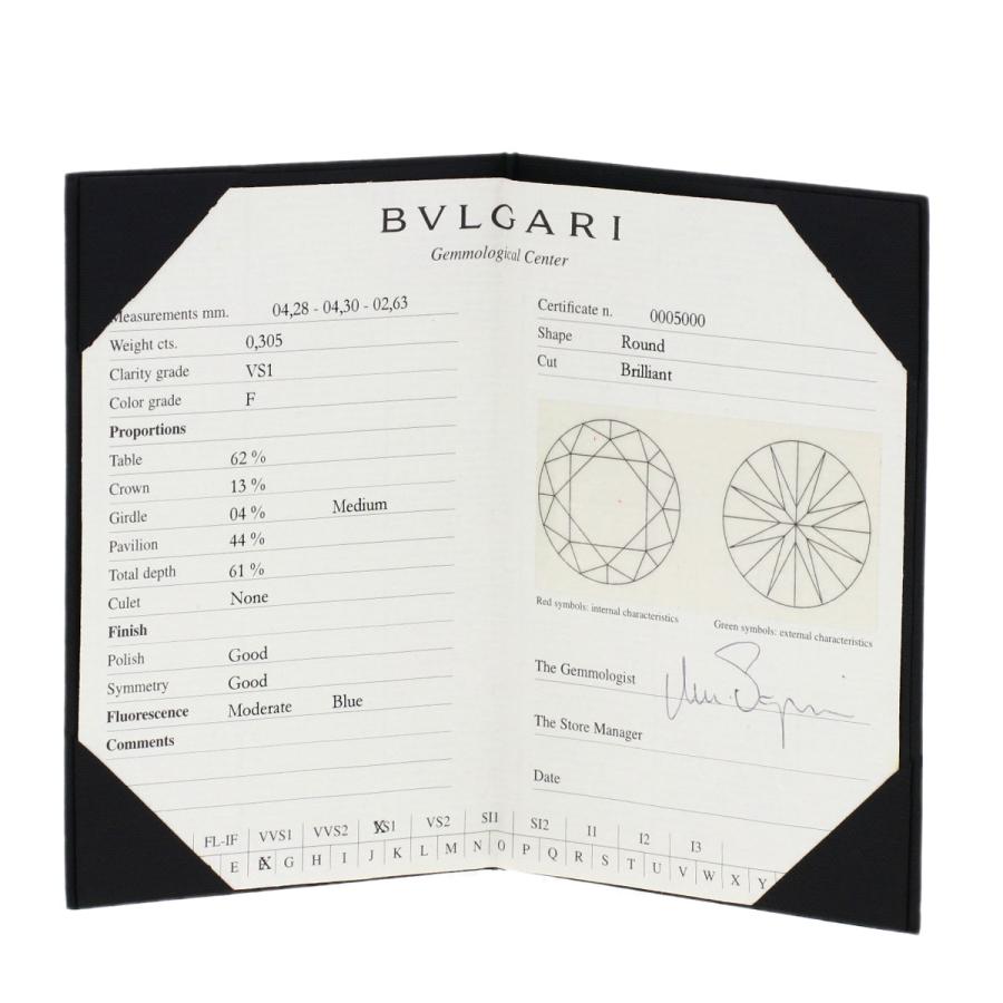 BVLGARI ブルガリ グリフソリテール ダイヤモンド リング・指輪 プラチナPT950 レディース 中古｜kyounokura｜08