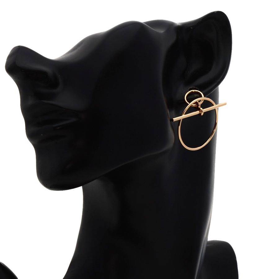 エルメス　HERMES ピアス　ループPM ピンクゴールド HERMES エルメス ループ PM ピアス K18ピンクゴールド