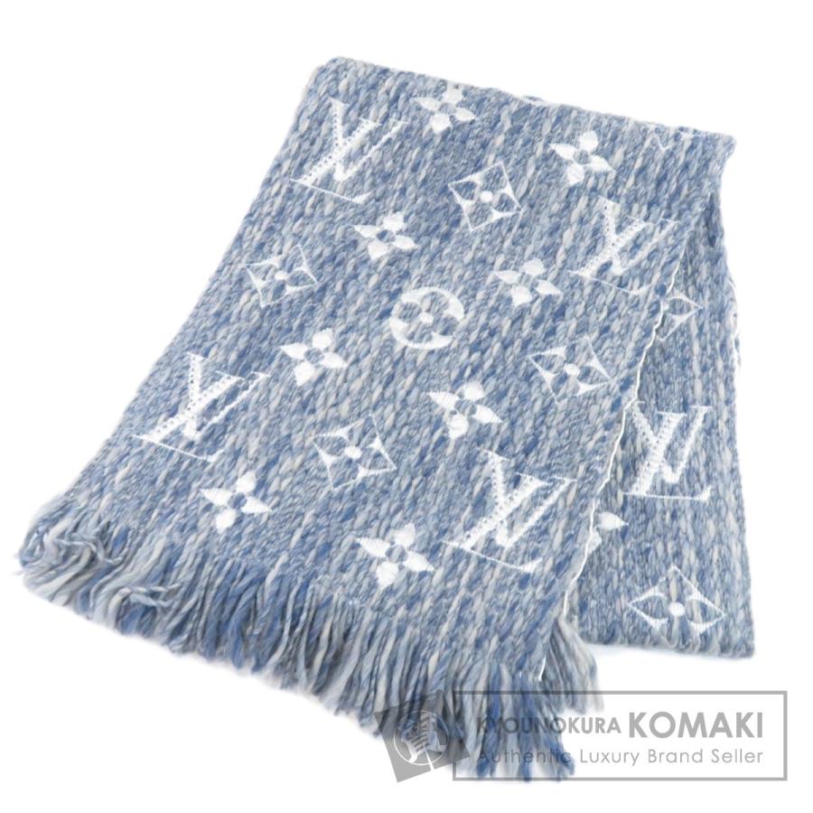 LOUIS VUITTON M76384 エシャルプ・ロゴマニア マフラー アクリル