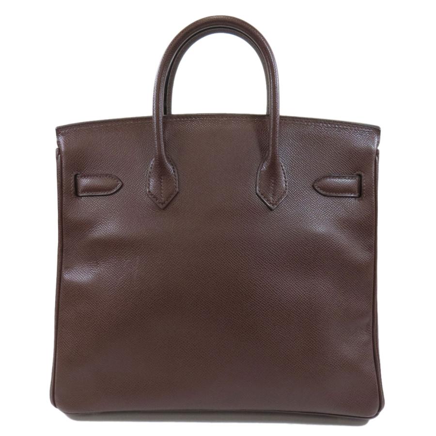 HERMES（エルメス） オータクロア28 ダークブラウン シルバー金具 
