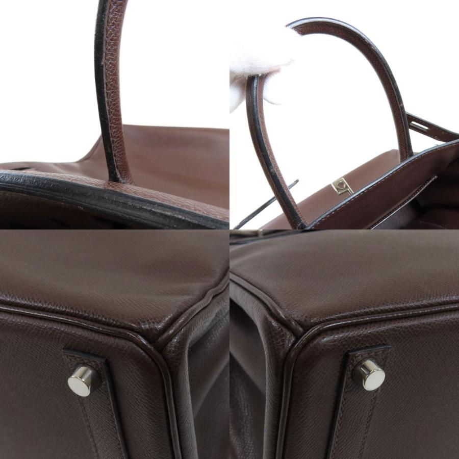 HERMES（エルメス） オータクロア28 ダークブラウン シルバー金具 