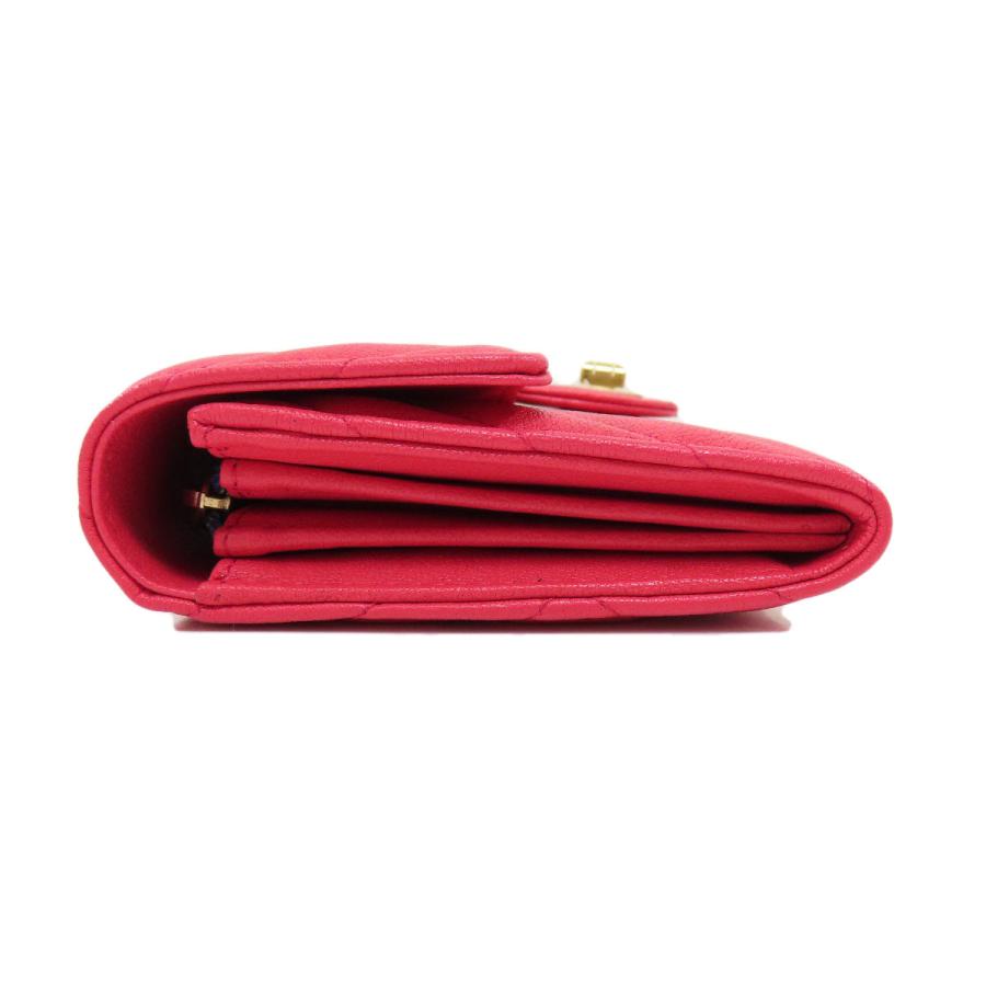 CHANEL シャネル Vステッチ 長財布(小銭入れあり) カーフ CHANEL シャネル Vステッチ 長財布(小銭入れあり) カーフ