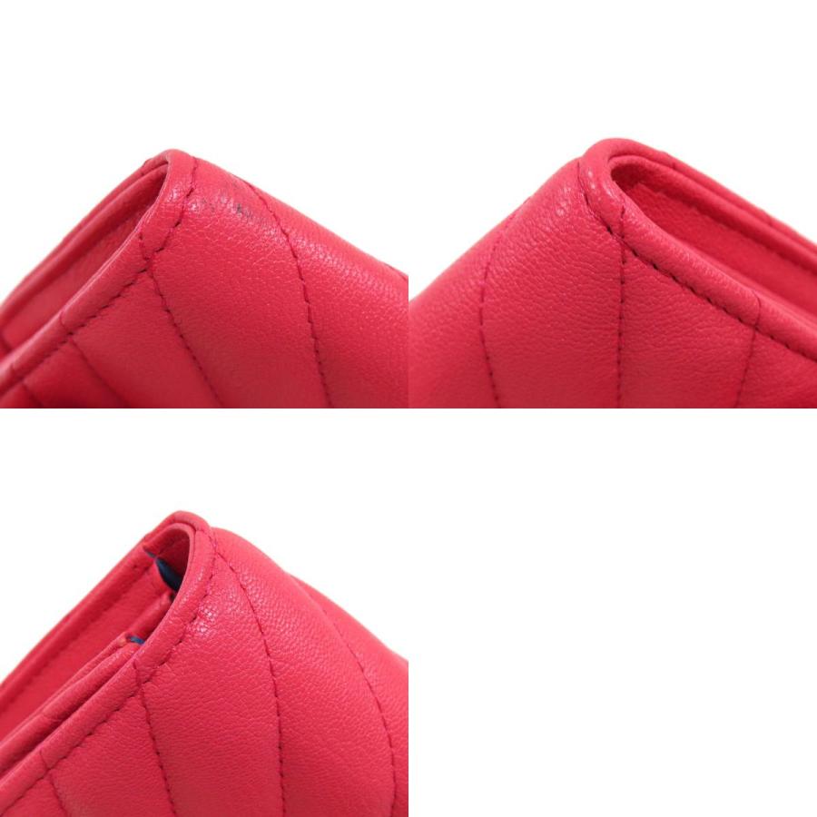 CHANEL シャネル Vステッチ 長財布(小銭入れあり) カーフ CHANEL シャネル Vステッチ 長財布(小銭入れあり) カーフ