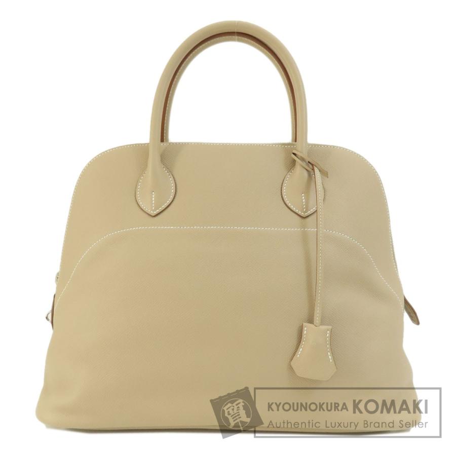 エルメス HERMES  ボリードリラックス35 シルバー金具  ハンドバッグ エプソン レディース  中古 HERMES（エルメス） ボリードリラックス35 シルバー金具 ハンドバッグ