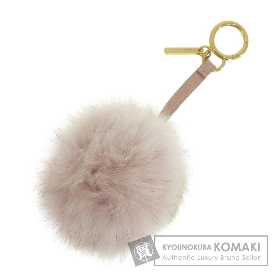FENDI フェンディ バッグチャーム キーホルダー ファー レディース  