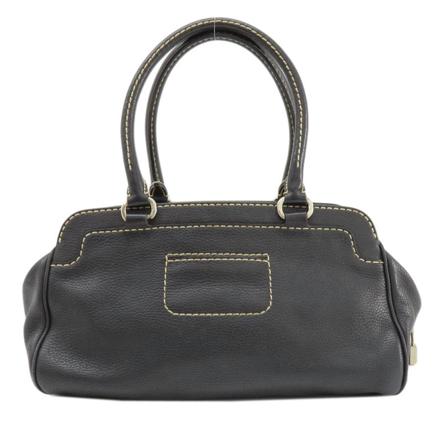 TODS トッズ ロゴ トートバッグ レザー レディース 中古 TODS トッズ ロゴ トートバッグ レザー レディース 中古
