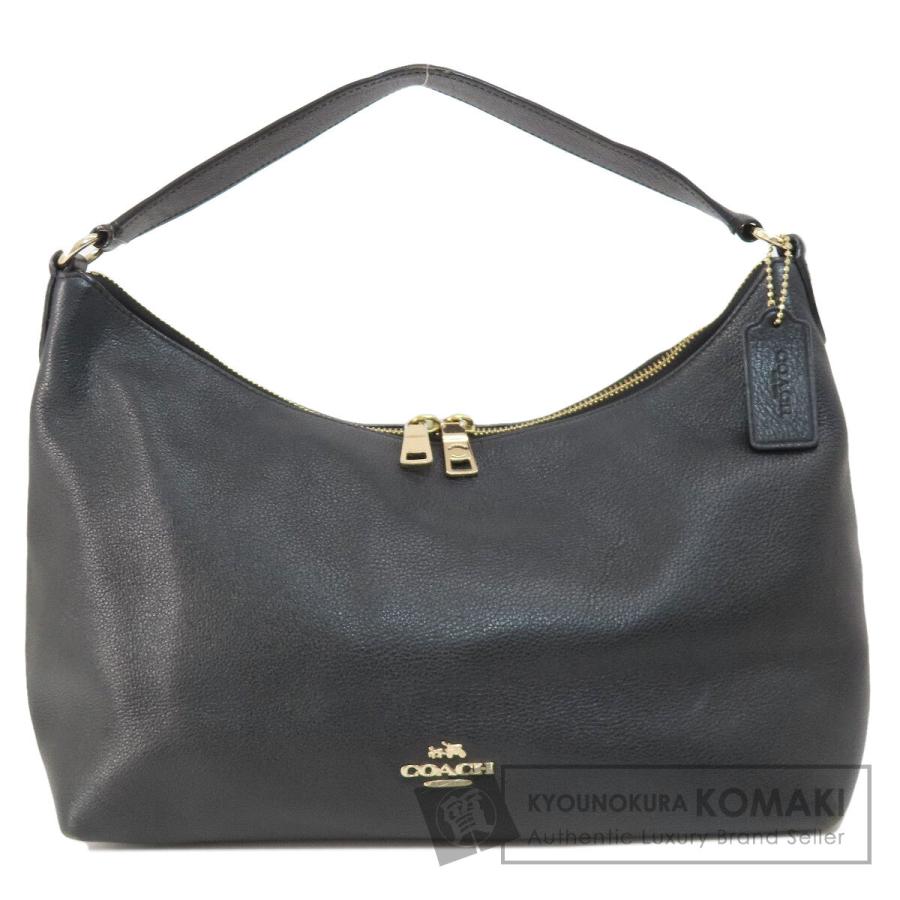 COACH コーチ F36628 ロゴ ハンドバッグ レザー レディース 中古  