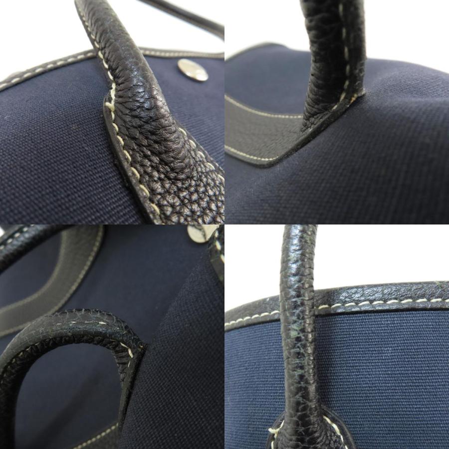 HERMES エルメス ガーデンパーティーTPM ネイビー シルバー金具 HERMES エルメス ガーデンパーティーTPM ネイビー シルバー金具