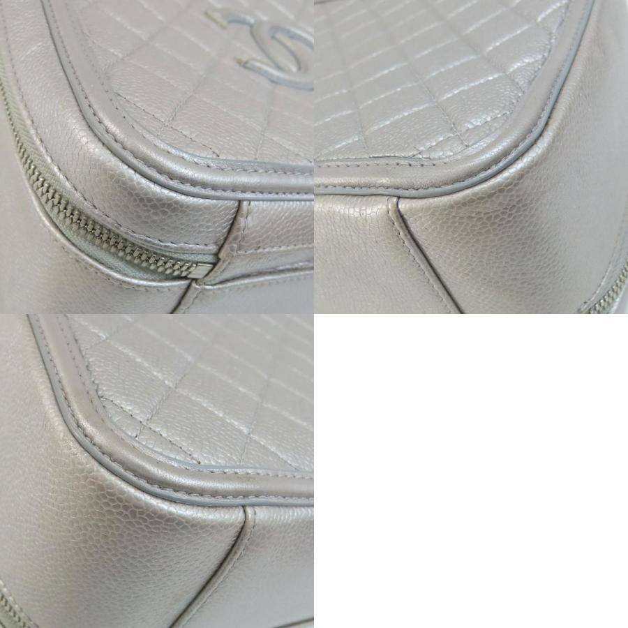 CHANEL シャネル CCフィリグリー バニティバッグ シルバー金具 CHANEL シャネル CCフィリグリー バニティバッグ シルバー金具