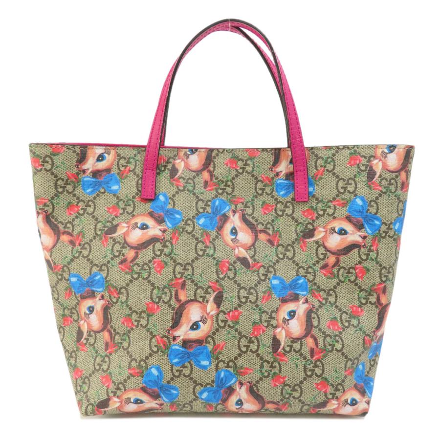 GUCCI グッチ 410812 チルドレンズ バンビ GG柄 ハンドバッグ GUCCI グッチ 410812 チルドレンズ バンビ GG柄 ハンドバッグ