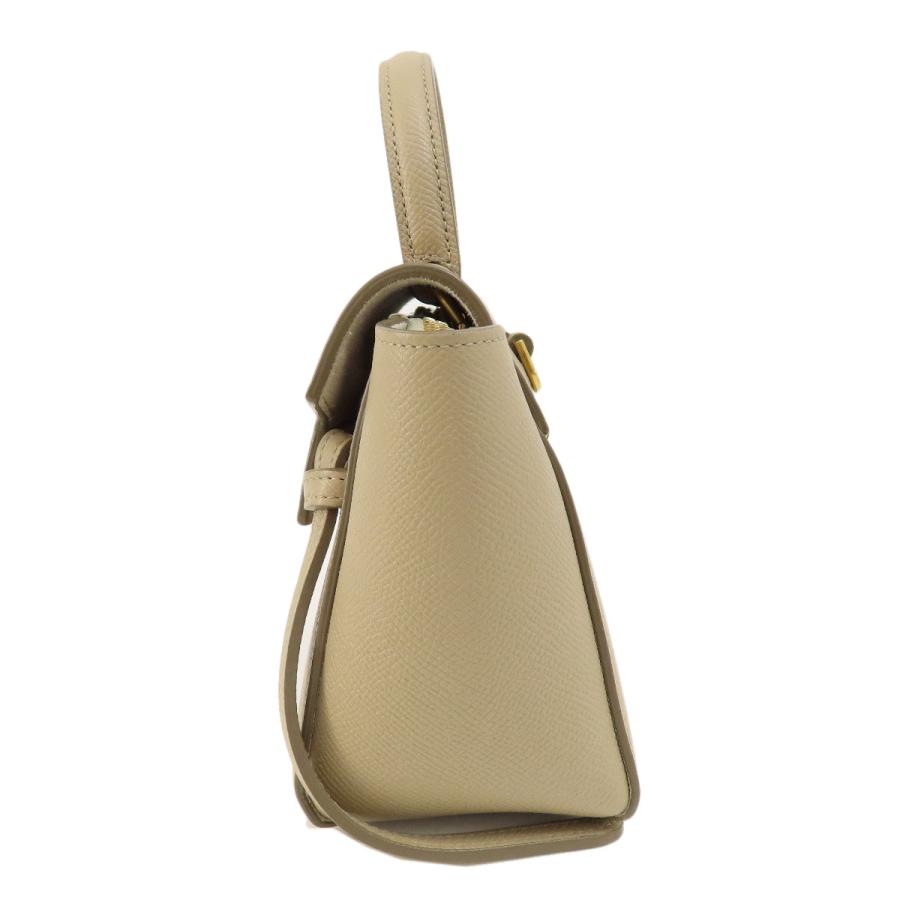 CELINE セリーヌ ナノ ベルトバッグ 2WAY ハンドバッグ カーフ CELINE セリーヌ ナノ ベルトバッグ 2WAY ハンドバッグ カーフ