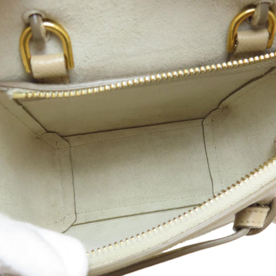 CELINE セリーヌ ナノ ベルトバッグ 2WAY ハンドバッグ カーフ CELINE セリーヌ ナノ ベルトバッグ 2WAY ハンドバッグ カーフ