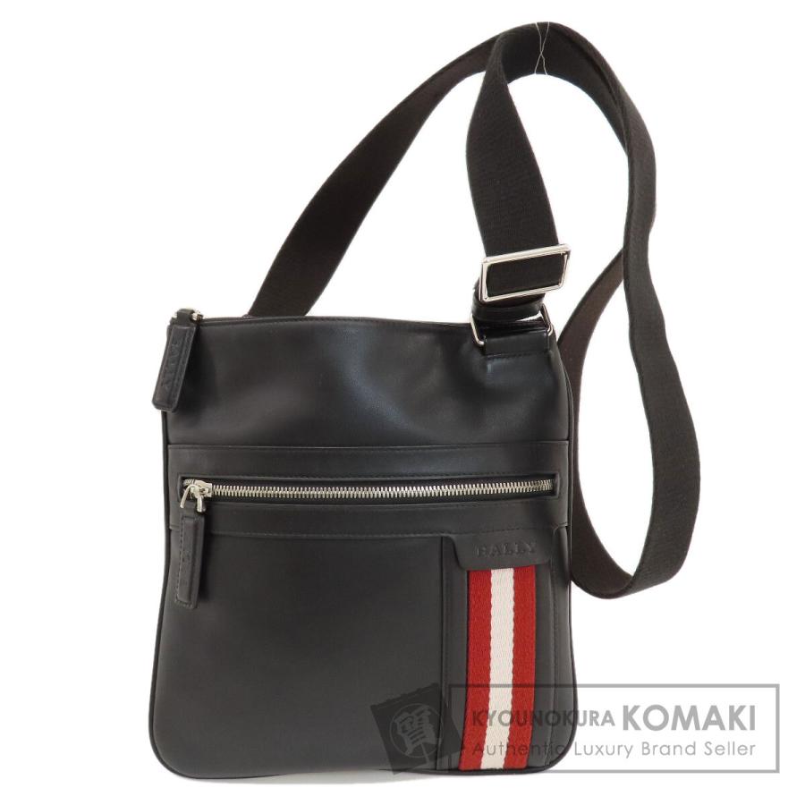 Bally BALLY バリー ロゴ ショルダーバッグ レザー ユニセックス 中古 