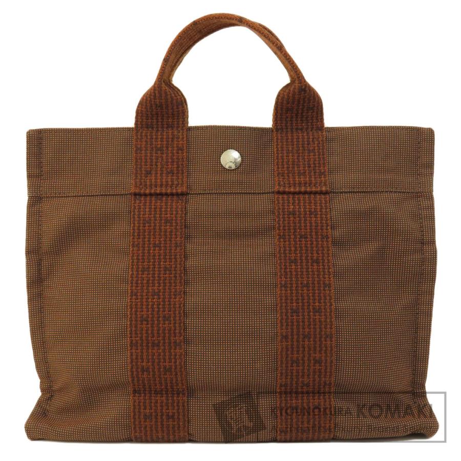 HERMES エルメス エールラインPM トートバッグ キャンバス レディース 