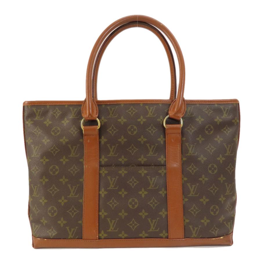 LOUIS VUITTON ルイヴィトン M42420 ウィークエンダーGM トートバッグ モノグラムキャンバス ユニセックス 中古｜kyounokura｜02