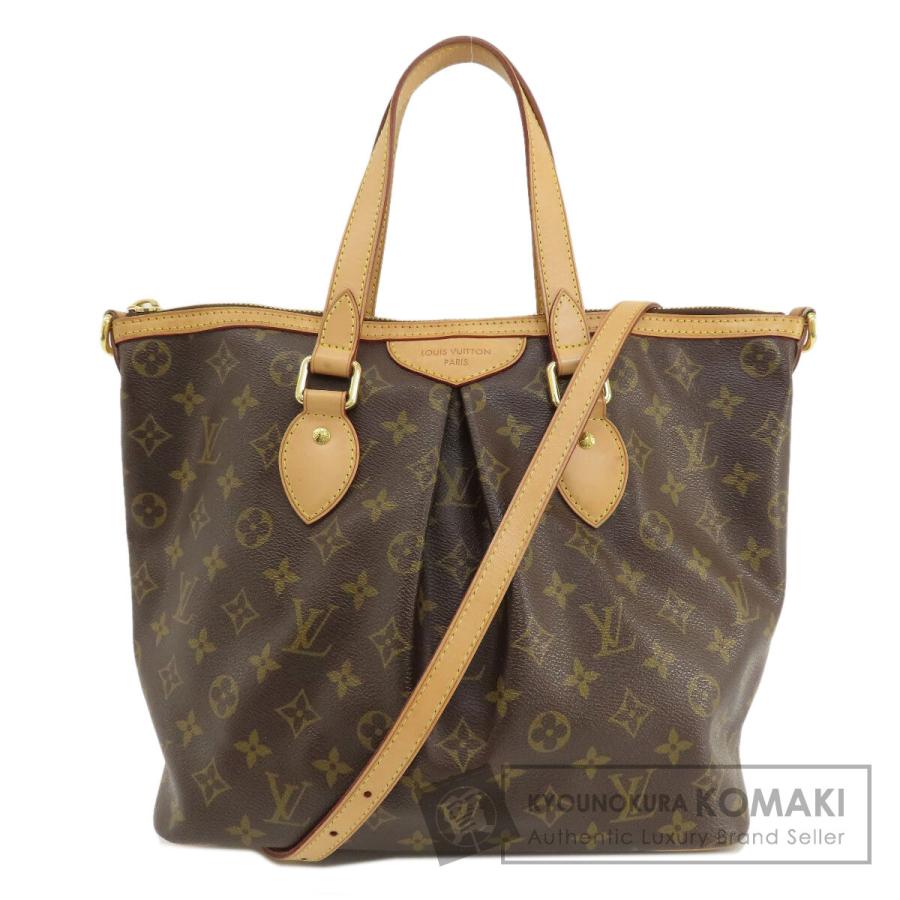 ルイヴィトン LOUIS VUITTON M40145  パレルモPM モノグラム  トートバッグ 中古 LOUIS VUITTON（ルイ・ヴィトン） M40145 パレルモPM モノグラム