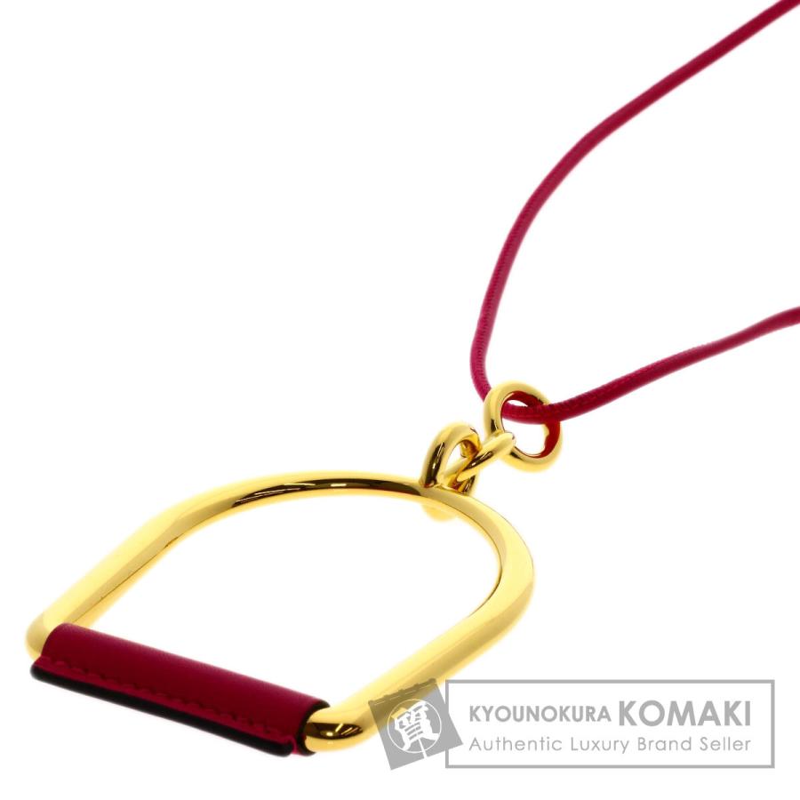 HERMES エルメス エリタージュ エケストル GM ネックレス 金属製 