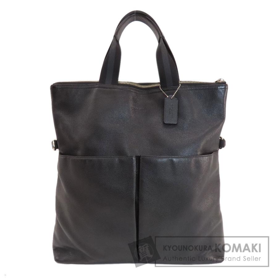 COACH コーチ F54759 ロゴ トートバッグ レザー レディース 中古  